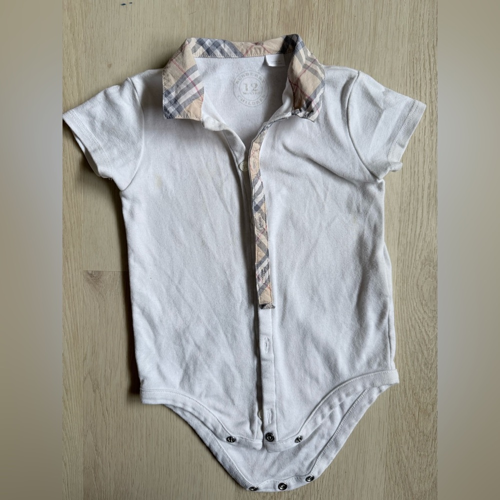 Burberry Baby Onesie 12 months